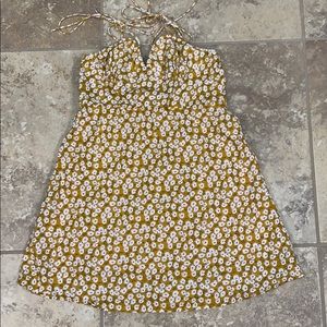 FLORAL MINI DRESS